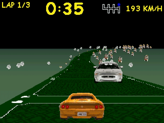 Racer atari screenshot